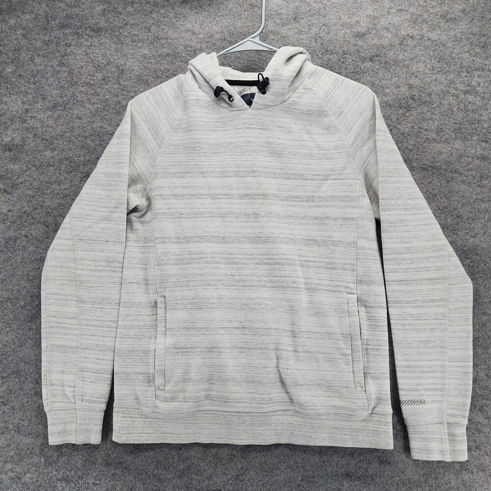 American Eagle Hoodie Mens XS Long Sleeve Gray